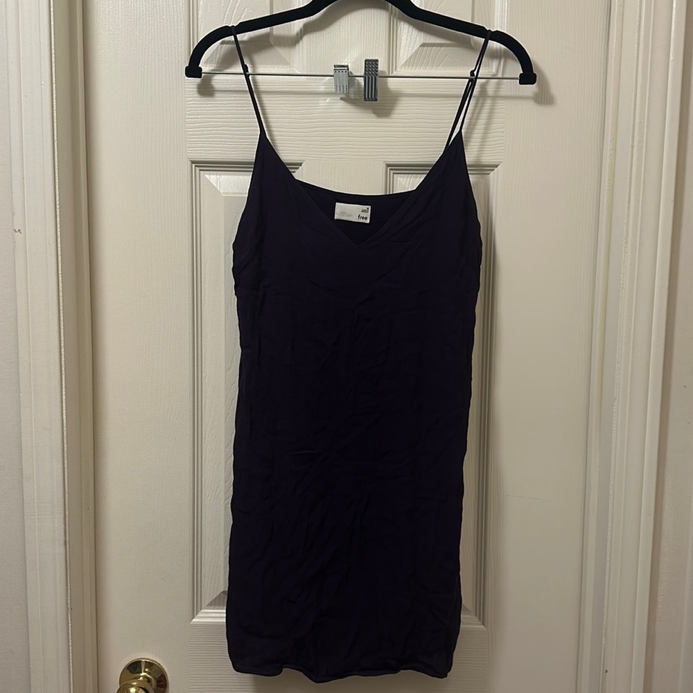 Wilfred Free Purple Mini Dress